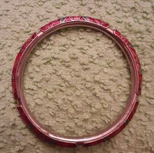 Bangle bracelet handcrafted